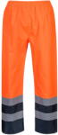 Portwest S486 - Hi-Vis kéttónusú Traffic nadrág, narancs/tengerészkék (S486ORRL) - munkavedelmed