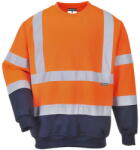 Portwest B306 - Hi-Vis kéttónusú pulóver, narancs (B306ONRXXXL)
