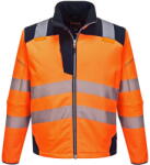 Portwest T402 - PW3 Hi-Vis softshell kabát, narancs/tengerészkék (T402ONRL) - munkavedelmed