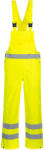 Portwest S388 - Hi-Vis béleletlen mellesnadrág, sárga (S388YERXXL) - munkavedelmed