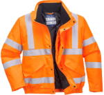 Portwest RT32 - Hi-Vis vasúti bomber dzseki, narancs (RT32ORRXXL) - munkavedelmed