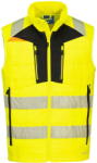 Portwest DX479 - DX4 Hi-Vis Softshell mellény, sárga/fekete (DX479YBRS) - munkavedelmed