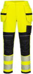 Portwest FR407 - PW3 FR Modaflame Hi-Vis lengőzsebes lángálló derekasnadrág, sárga/fekete (FR407YBR41)