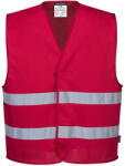 Portwest F374 - MeshAir Iona mellény, piros (F374RERS/M) - munkavedelmed