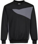 Portwest PW273 - PW2 környakas pulóver, fekete/szürke (PW273BZRS) - munkavedelmed