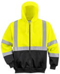 Portwest B315 - Hi-Vis kéttónusú kapucnis pulóver, sárga/fekete (B315YBRXXL) - munkavedelmed