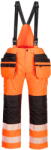 Portwest PW356 - PW3 Hi-Vis kantáros nadrág, narancs/fekete (PW356OBRXXXL)