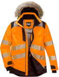Portwest PW369 - PW3 Hi-Vis Parka téli kabát, narancs/fekete (PW369OBR4XL) - munkavedelmed