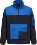 Portwest KX378 - KX3 1/4 Zip polár pulóver, tengerészkék/királykék (KX378DQRM)