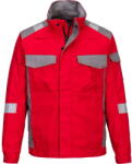 Portwest FR08 - Bizflame Ultra kéttónusú kabát, piros (FR08RERL)