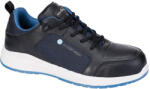 Portwest FC07 - Eco Composite Trainer védőcipő S3S SR, fekete/kék (FC07BKB38)
