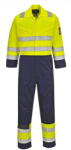 Portwest MV28 - Hi-Vis Modaflame overál, sárga/tengerészkék (MV28YNRM) - munkavedelmed