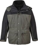 Portwest S532 - Orkney 3 az 1-ben lélegző kabát, szürke/fekete (S532GRRS) - munkavedelmed