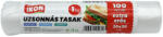 Ikon Uzsonnás tasak erős 1kg 100 db/roll 20x30 cm, papírbetétes