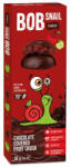 Bobsnail Bob Snail gyümölcs snack 30g alma-meggy étcsokoládéban