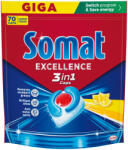 Somat Excellence Lemon Fresh gépi mosogatószer kapszula 70 db 1267 g