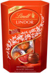 Lindor Lindt Lindor tejcsokoládé praliné lágyan olvadó vérnarancsos töltelékkel 200 g