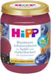 Hipp bio gyümölcskészítmény gabonával alma-áfonya-feketeribizli bébidesszert 8 hónapos kortól 160 g