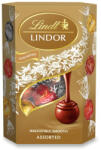 Lindor Lindt Lindor tej -, fehér és étcsokoládé praliné lágyan olvadó töltelékkel 137 g
