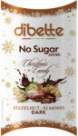 DIBETTE NAS szaloncukor 250g étcsokoládés töltött (mogyoró-mandulaízű krém) édesítőszerrel