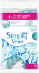 Gillette Simply Venus 2 Eldobható Női Borotva, 4+2 db