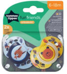 Tommee Tippee játszócumi fiúknak 2db 0-6hó Közelebb a természeteshez Fun