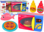LEAN Toys Mikrohullámú sütő tartozékok Pizza csirke elemek