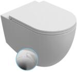 ISVEA Isvea, INFINITY fali WC-csésze, Vortex Rimless, 36, 5x53cm, fehér, 10NF02003 (10NF02003)