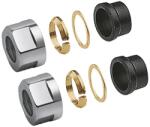 SAPHO Sapho, Szorítószerelvény 1/2" rézhez 15mm, króm, CP6115 (CP6115)