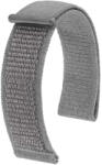 Hirsch Vocem szürke óraszíj - 22mm / L -120/80mm