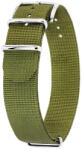 Hirsch RUSH RECYCLE NATO óraszíj zöld - 22mm / XL - 296+mm