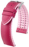 Hirsch Lindsey Sötétrózsaszín óraszíj - 18mm / M - 110/70mm