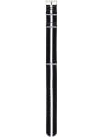 Herzog NATO óraszíj Fekete és Fehér - 24mm/M/L -270mm