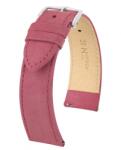 Hirsch Osiris Nubuck Mályva óraszíj - 22mm / L - 110/70mm
