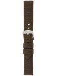 Herzog Vegan Chrono Sötétbarna óraszíj - 24mm / M/L - 115/75mm