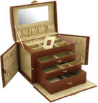 Friedrich23 Cordoba XL Ékszer és óratartó doboz világosbarna