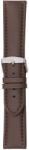 Herzog Big Size óraszíj sötétbarna - 26mm / M/L - 115/75mm