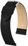 Hirsch Forest Fekete óraszíj - 18mm / L -120/80mm