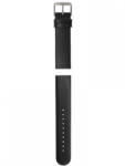 Herzog Apfel-Vegan Fekete óraszíj - 20mm / M/L - 115/75mm