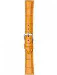 Herzog LOUISIANA Narancssárga óraszíj - 18mm / M/L - 115/75mm