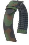 Hirsch John Terepmintás Zöld óraszíj - 22mm / L -120/80mm