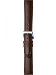 Herzog Seidenkalb Sötétbarna óraszíj - 22mm / M/L - 115/75mm