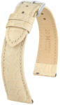 Hirsch Aristocrat Bézs óraszíj - 20mm / L -120/80mm