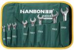 Hanbon Set 8 chei fixe, Cr-V, dimensiuni 6-24mm, HB543108, Hanbon, 511158 (511158) Trusa unelte