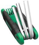 Hanbon Set 8 chei pliabile, hexagonale, Cr-V, 1.5-10mm, HB651602, Hanbon, 510281 (510281) Trusa unelte