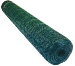 Venus DSH Plasa rabitz zincata plastifiata, culoare verde, 1x10 metri, ochiuri 25 mm, grosime 1 mm, 240416 (240416)