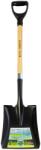 Micul Fermier Lopata 282x238x1.5mm, cu coada lemn, 1050mm, Micul Fermier, GF-2444 (GF-2444) Lopata