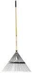 Micul Fermier Grebla frunze 24 dinti flexibili, maner lemn, 1650mm, Micul Fermier, GF-2450 (GF-2450) Grebla
