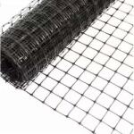 POLONIA Plasa de protectie anticartita pentru gazon, 2x50 metri, ochiuri 15x15 mm, 30G/M2, negru, 46443R (46443R)