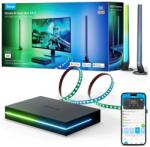 Govee Kit Govee AI Sync Box pentru 2 PC-uri inteligente, iluminare 27-34" + panouri LED (H6603311)